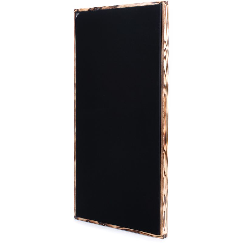 Foto van Ekustik woody queen 1200x600x50 black absorptiepaneel