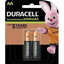 Foto van Duracell - 2 x aa recharge ultra 2500 mah