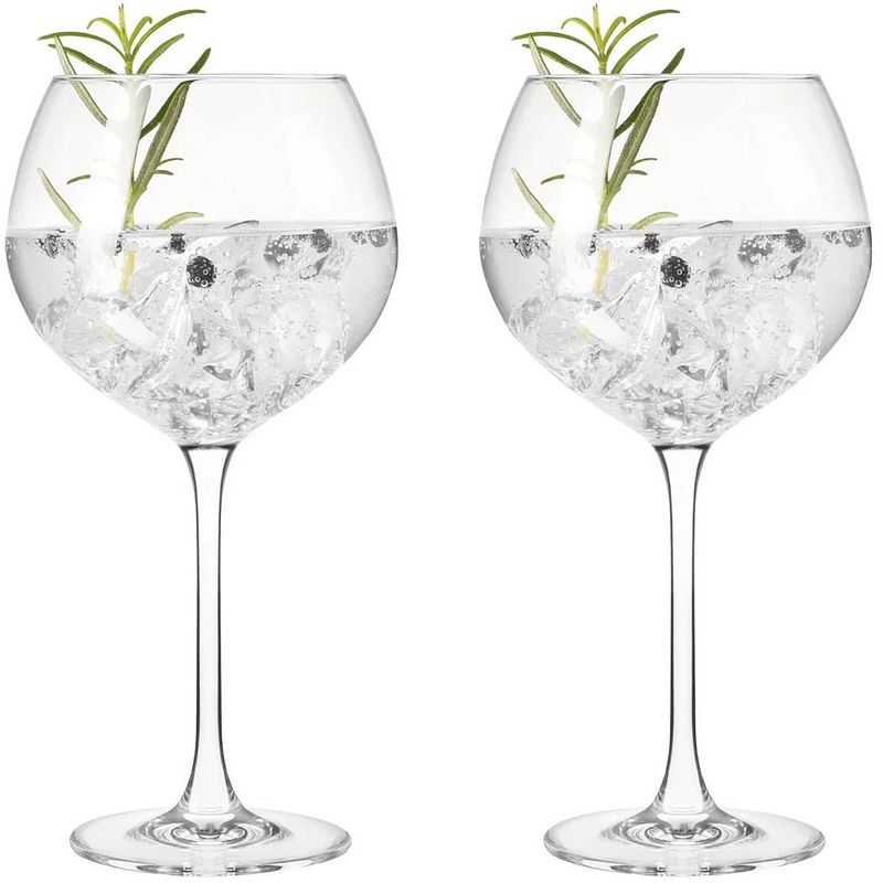 Foto van Leonardo gin tonic glazen gin 630 ml - 2 stuks