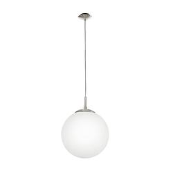 Foto van Eglo rondo hanglamp - e27 - ø 30 cm - grijs/wit