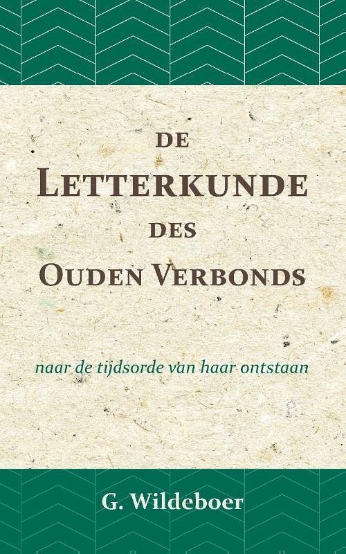 Foto van De letterkunde des ouden verbonds - g. wildeboer - paperback (9789057197017)