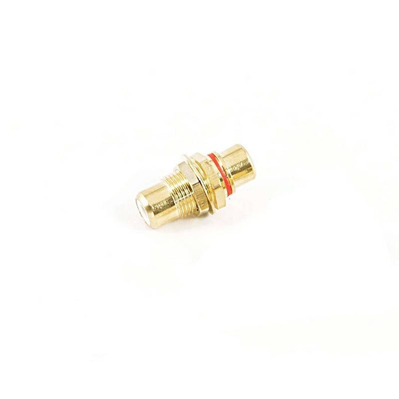 Foto van Lyndahl cinch audio adapter [1x cinch-koppeling - 1x cinch-koppeling] goud, rood