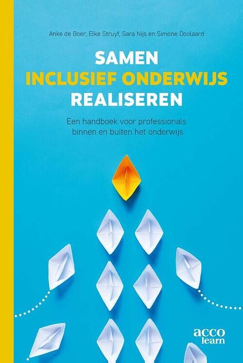 Foto van Samen inclusief onderwijs realiseren - anke de boer, elke struyf, sara nijs - paperback (9789464147049)