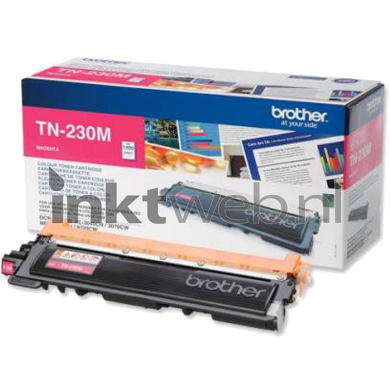 Foto van Brother tn-230m magenta toner