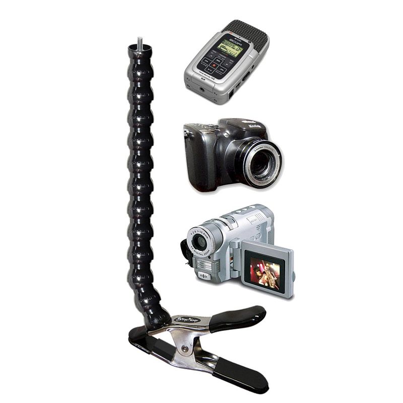 Foto van Stage ninja cam-12-cb scorpion arm voor camera 30 cm met klem