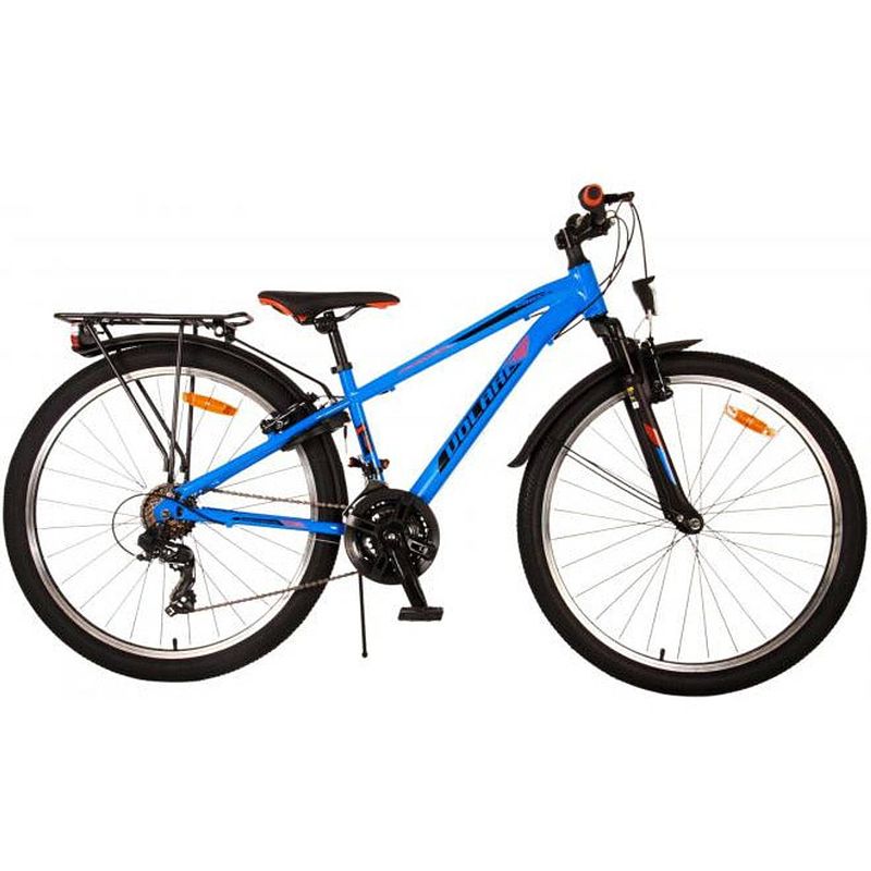 Foto van Volare cross kinderfiets - 26 inch - 18 versnellingen - blauw