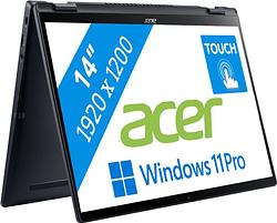 Foto van Acer travelmate spin p6 (tmp614rn-52-53xv) qwerty