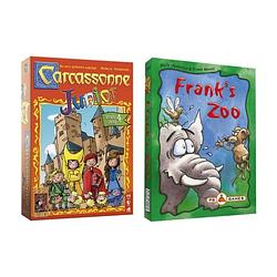 Foto van Spellenbundel - 2 stuks - carcassonne junior & franks zoo