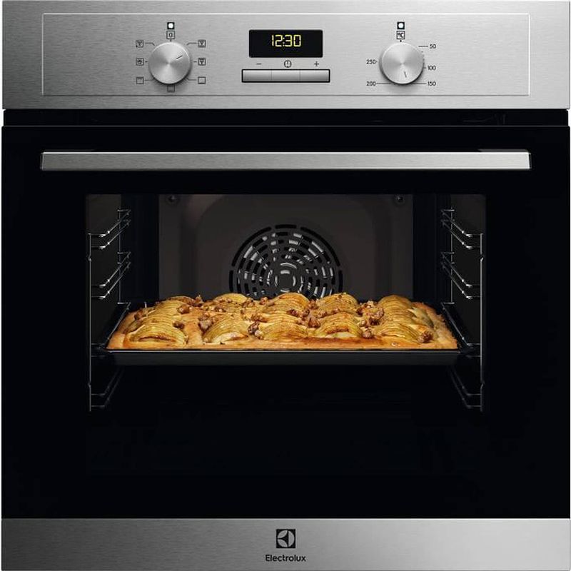 Foto van Gebouwd -in multifunctionele ovenkatalyse electrolux - eoh3c00bx - roestvrij staal - l67 x l63,5 x h65.4cm