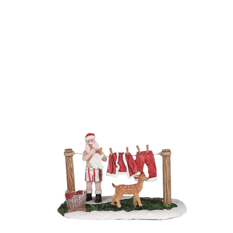 Foto van Luville - laundry santa - l12,5xw8xh7,5cm