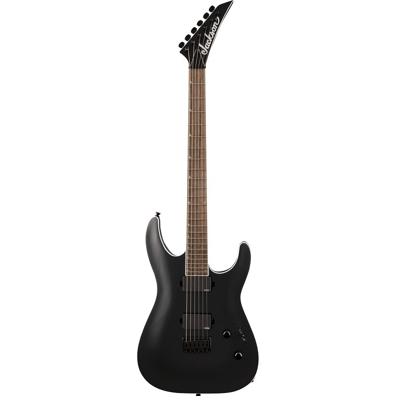 Foto van Jackson x series soloist sla6 dx elektrische bariton gitaar satin black