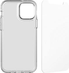 Foto van Tech21 evo clear apple iphone 12 mini back cover transparant + screenprotector