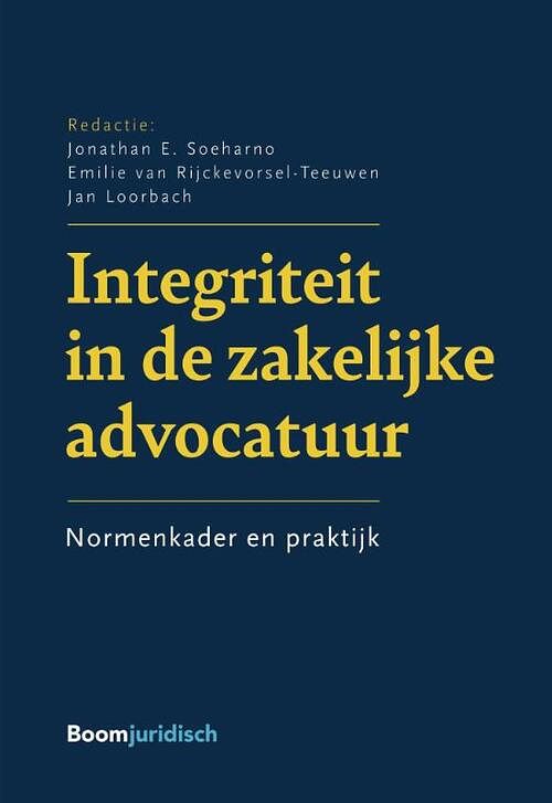 Foto van Integriteit in de zakelijke advocatuur - paperback (9789462127210)