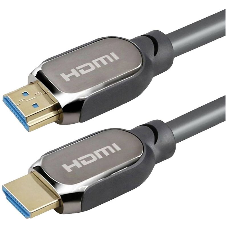 Foto van Roline hdmi aansluitkabel hdmi-a stekker 3 m zwart 11046012 afgeschermd (dubbel) hdmi-kabel