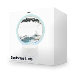 Foto van Sandscape lamp - bewegend zand - led verlichting - decoratie - mikamax - original