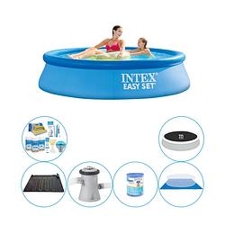 Foto van Intex easy set rond 244x61 cm - slimme zwembad deal