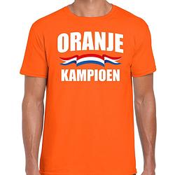 Foto van Oranje fan shirt / kleding holland oranje kampioen ek/ wk voor heren s - feestshirts