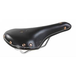 Foto van Selle monte grappa zadel old frontiers sports leer 30 cm zwart