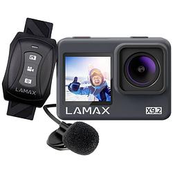 Foto van Lamax lamax x9.2 actioncam 4k, beeldstabilisering, dual-display, spatwaterdicht, touchscreen, wifi