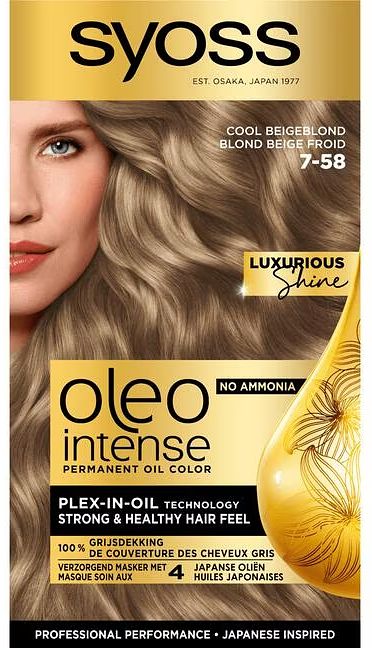 Foto van Syoss oleo intense 7-58 cool beigeblond