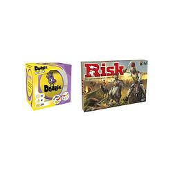 Foto van Spellenbundel - bordspellen - 2 stuks - dobble classic & risk