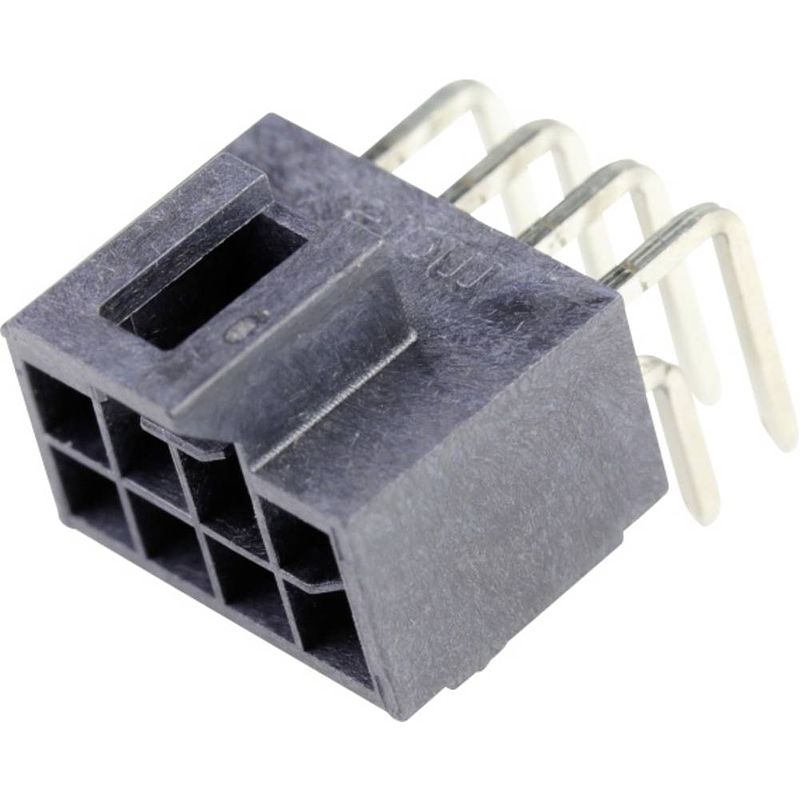 Foto van Molex 1053141208 female header, inbouw (standaard) totaal aantal polen 8 rastermaat: 2.5 mm 1 stuk(s) tray