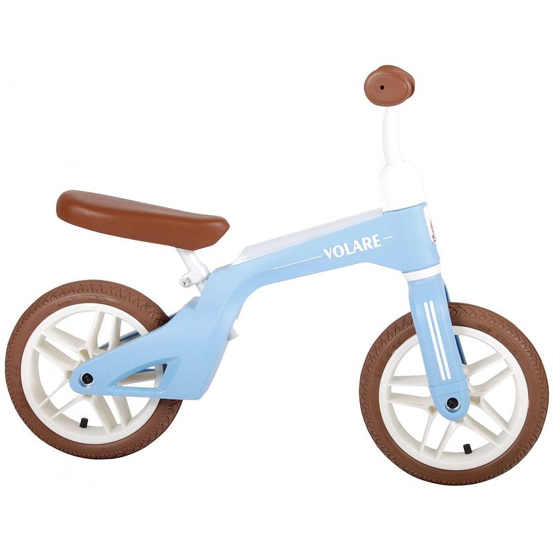 Foto van Volare loopfiets met 2 wielen basic 10 inch junior blauw