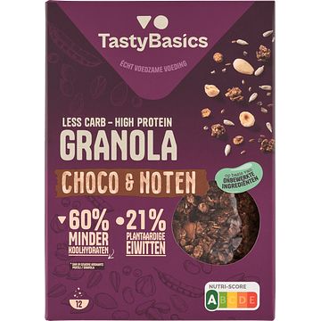 Foto van Tastybasics granola choco & noten 350 g bij jumbo