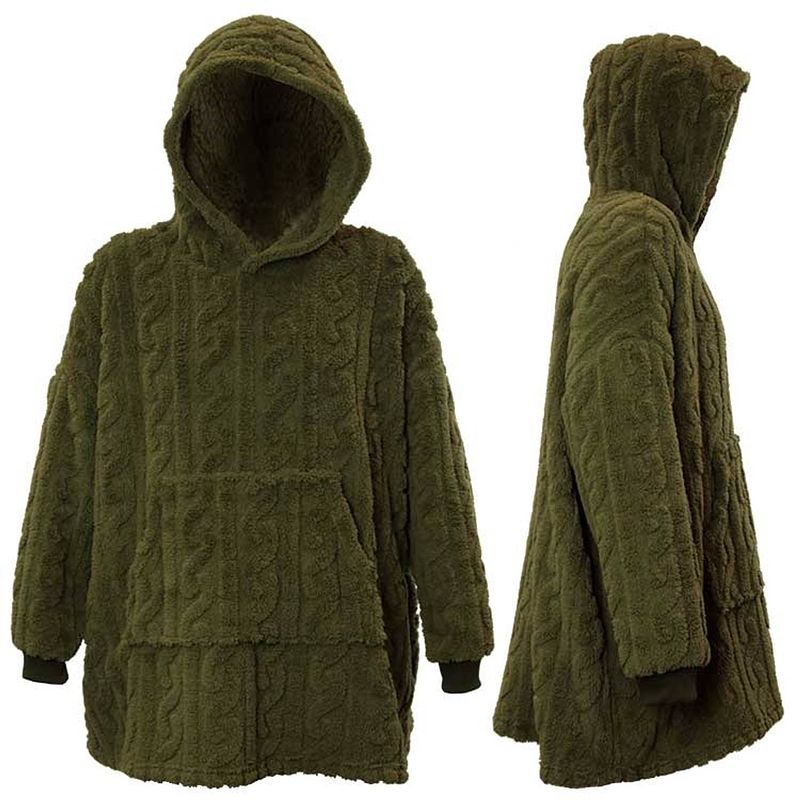 Foto van Unique living - hoodie pleun - 70x50cm - winter green