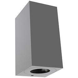 Foto van Nordlux canto maxi kubi 2 49731010 buitenlamp (wand) gu10 56 w grijs