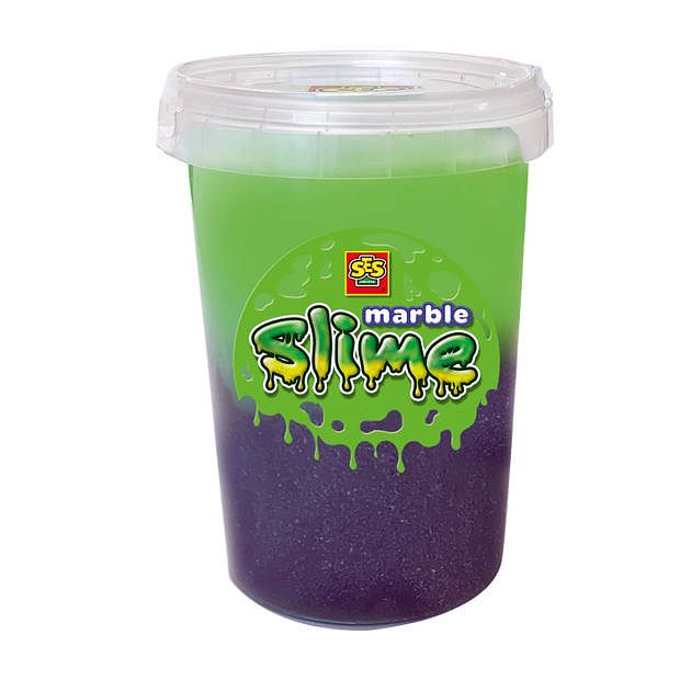 Foto van Marble slime - paars en groen 200gr