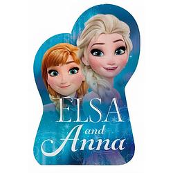 Foto van Kids licensing badlaken frozen 120 x 80 cm polyester blauw