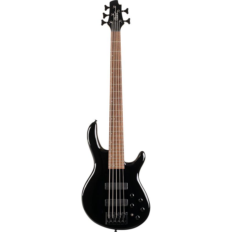 Foto van Cort artisan c5 deluxe black 5-snarige elektrische basgitaar