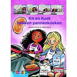 Foto van Kit & kaat bakken pannenkoeken - leesserie