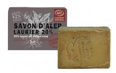 Foto van Aleppo soap co savon d'salep zeep met 20% laurier cosmos natural