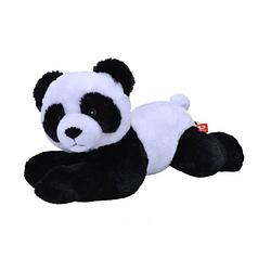 Foto van Wild republic knuffel panda ecokins junior 30 cm pluche wit/zwart