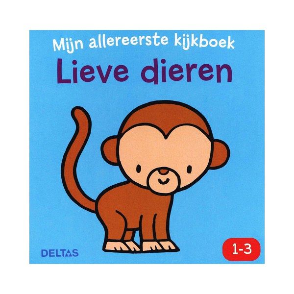 Foto van Boek mijn eerste kijkboek lieve dieren (1-3 jaar)