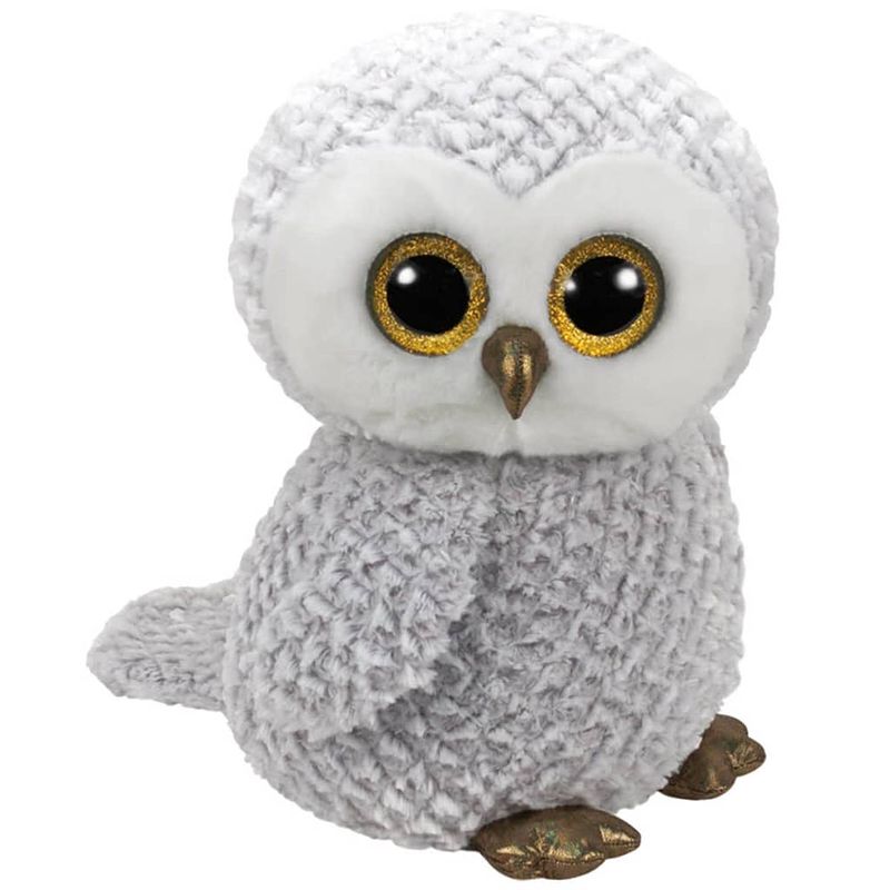 Foto van Ty beanie boo xl knuffel uil owlette - 42 cm