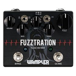 Foto van Wampler fuzztration fuzz en octave effectpedaal