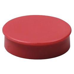 Foto van Nobo magneten diameter van 30 mm, rood, blister van 4 stuks 10 stuks