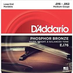 Foto van D'saddario ej76 snarenset voor mandola