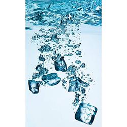 Foto van Dimex ice cubes vlies fotobehang 150x250cm 2-banen