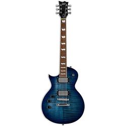 Foto van Esp ltd ec-256 fm cobalt blue lh linkshandige elektrische gitaar