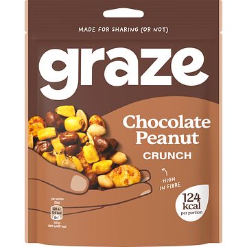 Foto van Graze groente en notenmix sea salt & pepper veggie protein power 100g bij jumbo