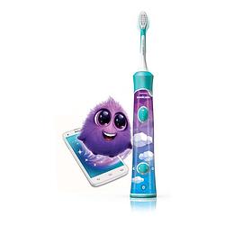 Foto van Philips sonicare elektrische tandenborstel for kids hx6321/03 - blauw