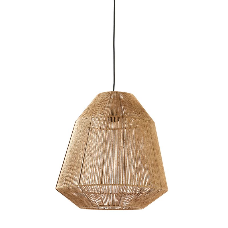 Foto van Light & living - hanglamp malva - 50x50x50 - bruin