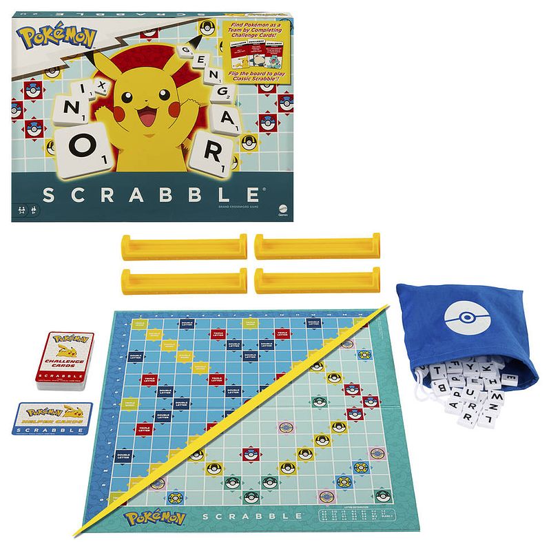 Foto van Pokémon scrabble