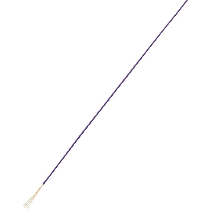 Foto van Tru components 1567864 draad lify 1 x 1.50 mm² violet 10 m