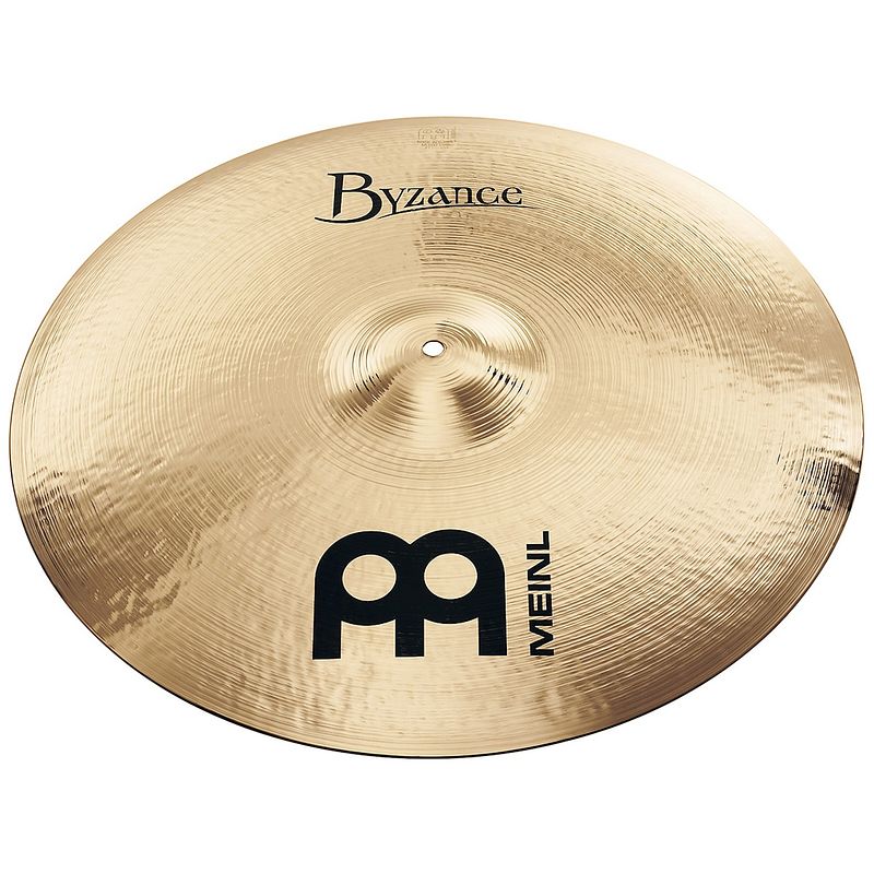 Foto van Meinl byzance b22mr-b 22" brilliant finish medium ride bekken