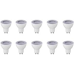 Foto van Led spot 10 pack - gu10 fitting - dimbaar - 6w - warm wit 3000k